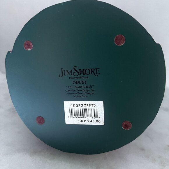 2005 Jim Shore Angel Nativity Scene A Star Shall Guide Us Hand-Painted Details 1 - Picture 9 of 10